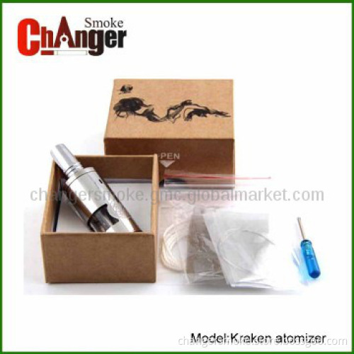 Hot selling products 2014 rebuildable kraken atomizer clone